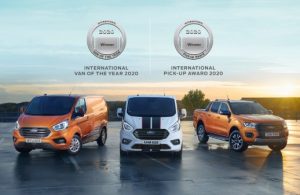 Ford er dobbelt stormester ved International Van of the Year 2020